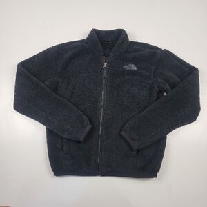 The North Face Sherpa Black Fleece Jacket  Women’s size Small Full Zip